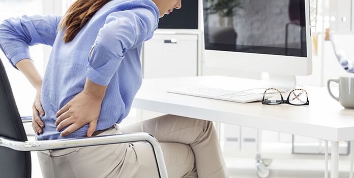Hypotension is the cause of back pain