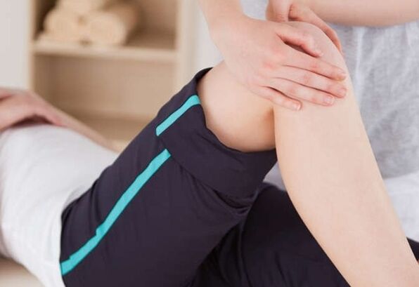 Massage knee joints for arthritis