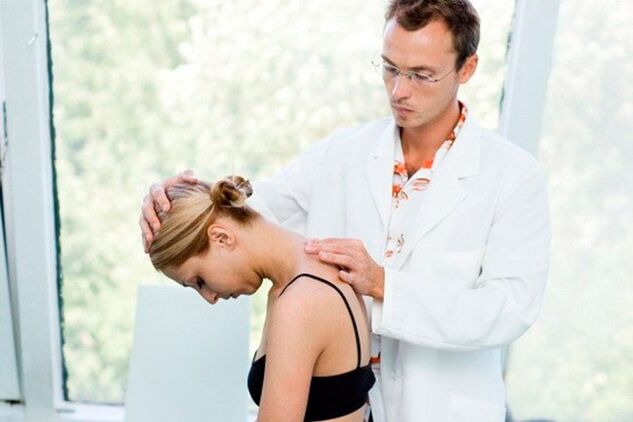 Doctor's appointment for cervical spondylosis