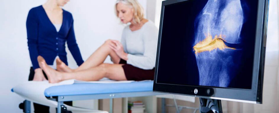 Diagnose the cause of knee pain