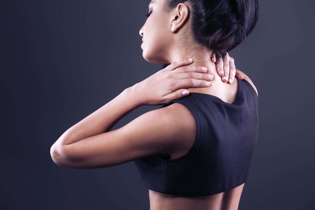 neck pain with osteonecrosis