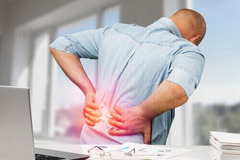 Acute back pain due to overuse or trauma