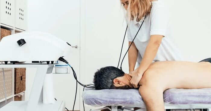Manual therapy for back pain treatment